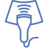 icône d'écho-doppler